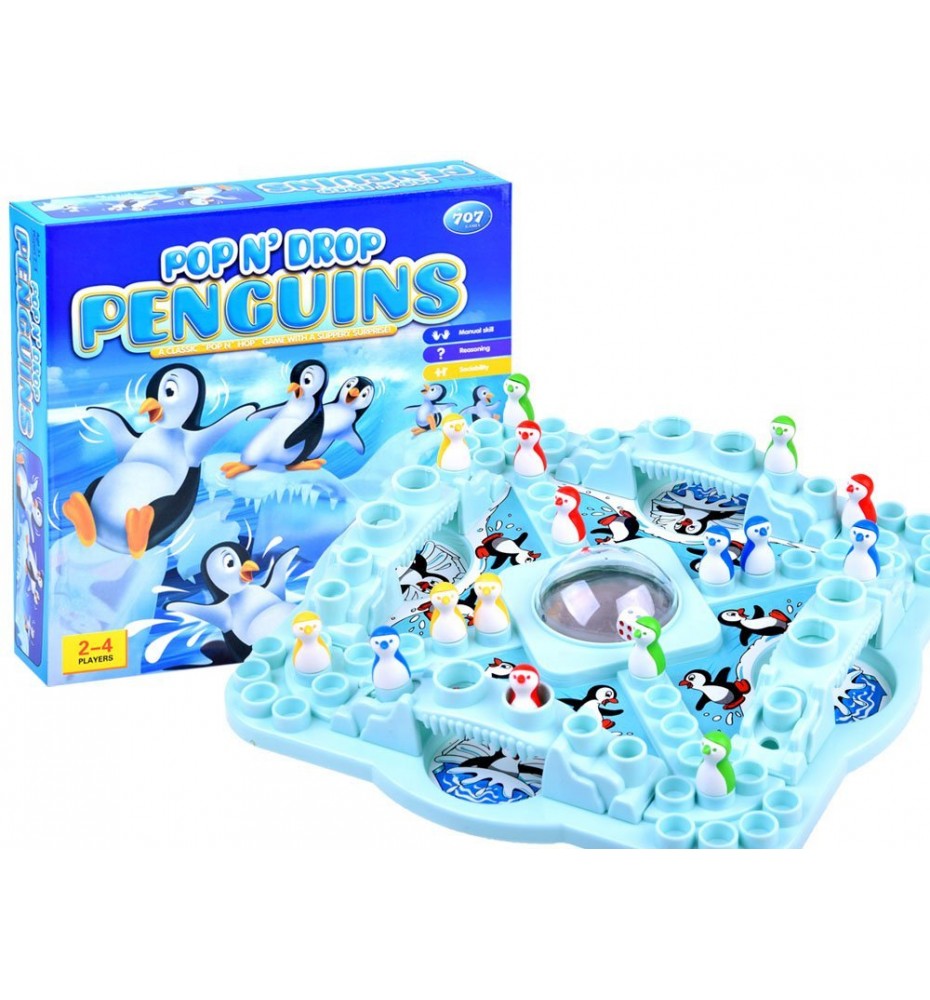 Gra Chińczyk - Wyścig Pingwinów